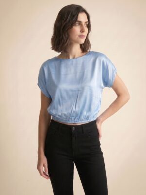 Blusa Satinada unicolor · blusa femenina — Sanctuary Clothing