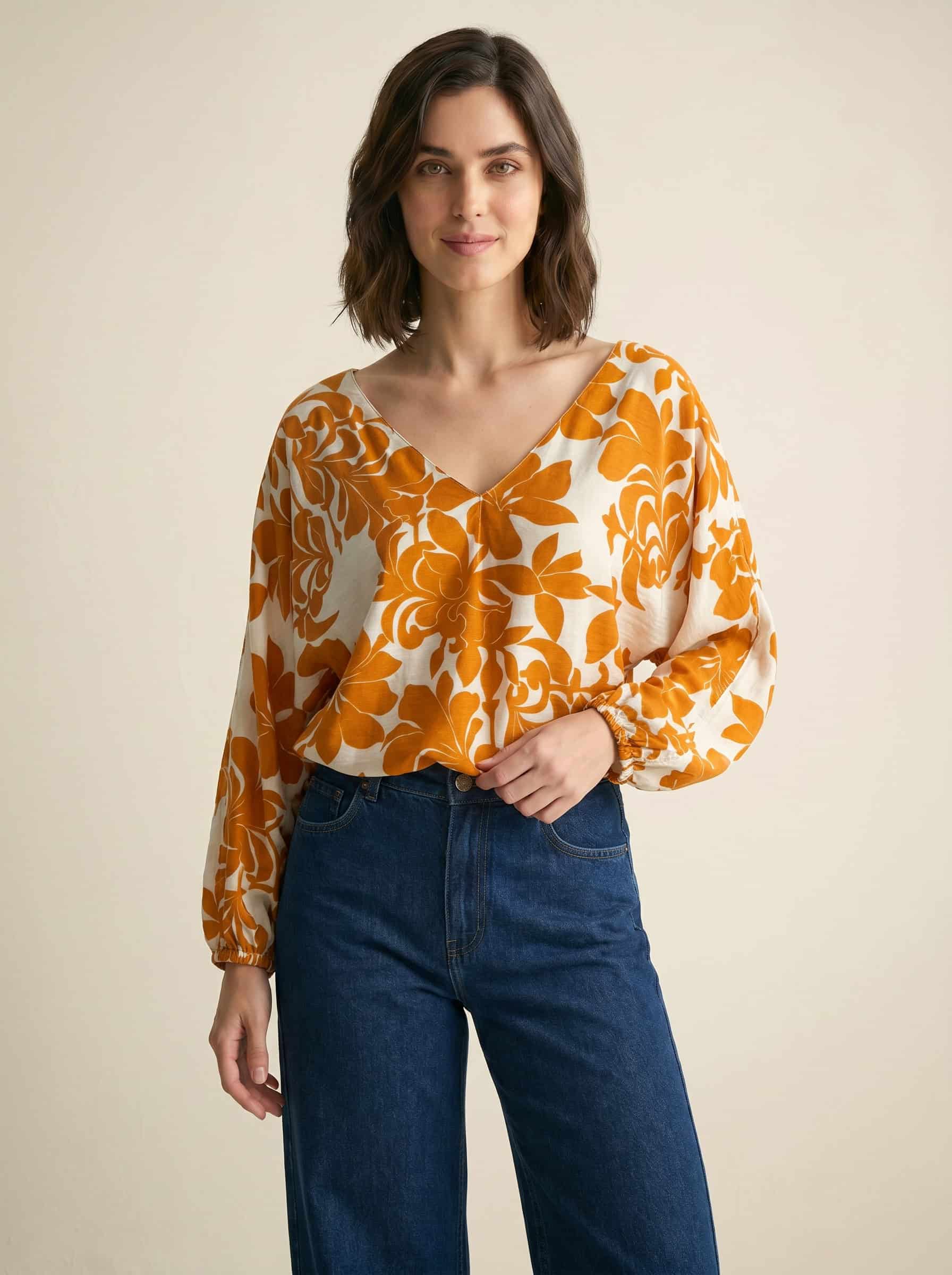 Blusa Alondra estampada · blusa femenina — Sanctuary Clothing